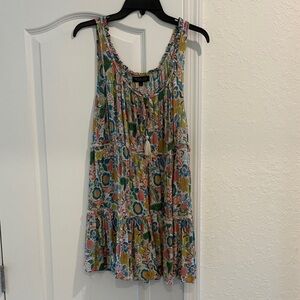 Rachel Zoe Multicolor Floral Tank Top
